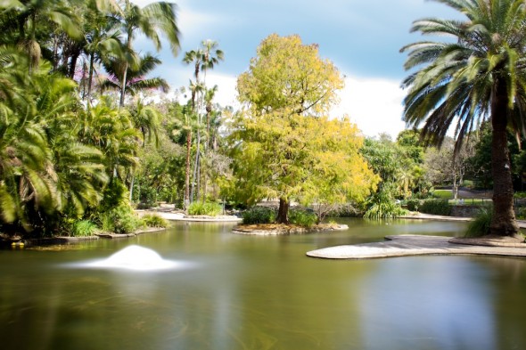 Lake with Water Feature - 90s