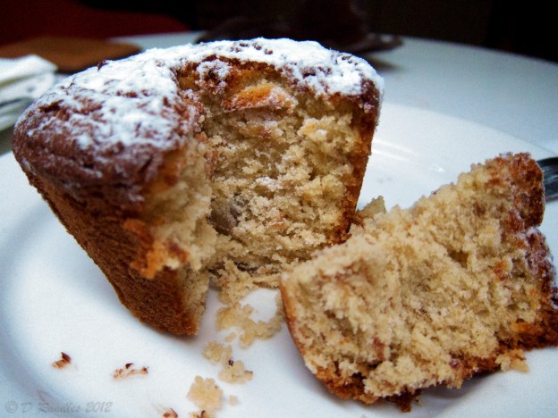 Walnut and Fig Muffin